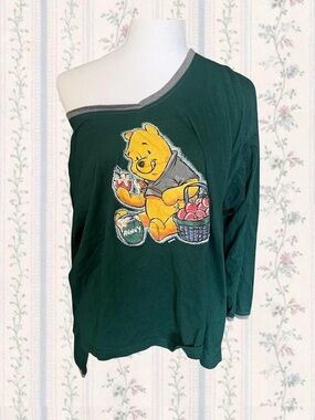 Winnie the Pooh Dark Green Long Sleeve Top